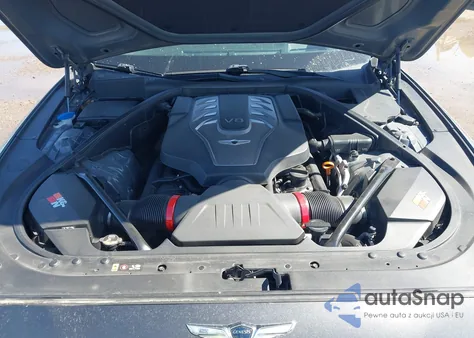 2018 Genesis G80 5.0 Ultimate из США, поврежденный, VIN KMHGN4JF2JU266314